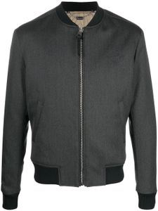 Billionaire veste bomber à motif poitrine - Gris