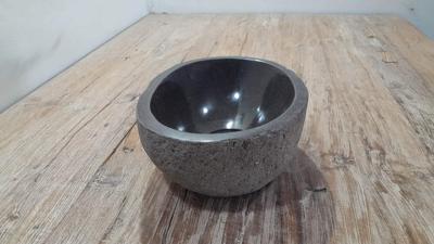 Waskom riviersteen RXS250312, 28x23x12 cm