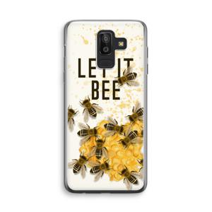 Let it bee: Samsung Galaxy J8 (2018) Transparant Hoesje
