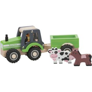 Tractor met Aanhanger - Dieren