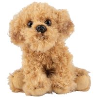 Pluche knuffel dieren Labradoodle hond 13 cm