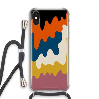 Baar A: iPhone XS Transparant Hoesje met koord