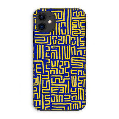 Majorelle Blue Print: iPhone 11 Tough Case