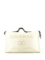 CHANEL Pre-Owned sac à main Deauville (2020) - Tons neutres - thumbnail