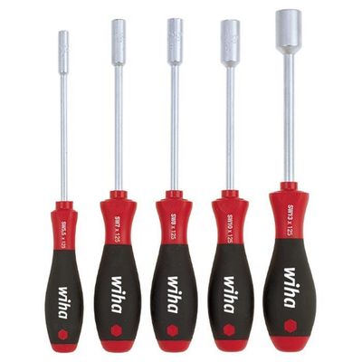 Zeskantdopsleutelset, 5-delig SoftFinish Wiha