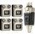 Xvive U45R4 In-Ear Monitor Wireless System 5.8 GHz bundel met 4 ontvangers