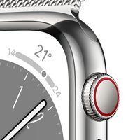 Apple Watch S8 STS 41mm Silver (Milanese Silver) LTE iOS - thumbnail