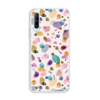 Terrazzo Memphis Pink: Huawei P Smart Pro Transparant Hoesje