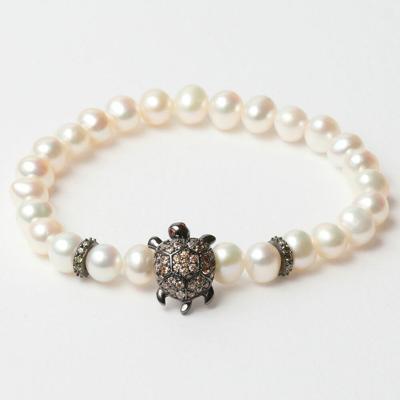 Lancaster JLA-BR-TURTLE-4-WH 16 mm Dames armband