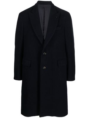 Lardini manteau à simple boutonnage - Bleu