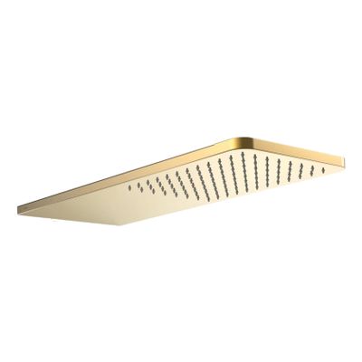 Hoofddouche Tres Selection | 55x21 cm | Rechthoek | 24k Goud glans