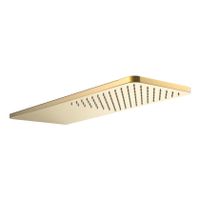 Hoofddouche Tres Selection | 55x21 cm | Rechthoek | 24k Goud glans