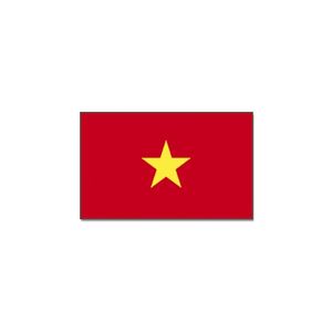 Vlag Vietnam 90 x 150 cm feestartikelen