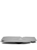 Zaha Hadid Design plateau Hew en acier inoxydable - Argent - thumbnail