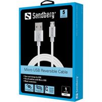 Sandberg MicroUSB Reversible Cable 1m - thumbnail