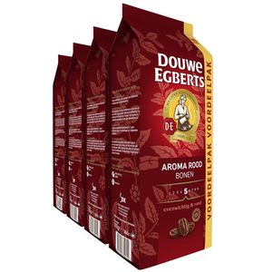 Douwe Egberts - Aroma Rood Bonen - 4x 1kg
