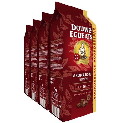 Douwe Egberts - Aroma Rood Bonen - 4x 1kg