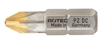 Rotec Schroefbit PZ 3 | L=25 | C6.3 | DIAMONDgrip | 2 stuks - 803.30032 Rotec Schroefbit PZ 3 | L=25 | C6.3 | DIAMONDgrip | 2 stuks - 803.30032