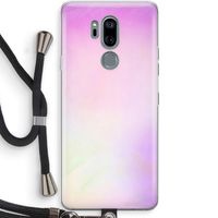 Flow mist pastel: LG G7 Thinq Transparant Hoesje met koord