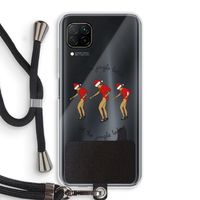 Jingle Ladies: Huawei P40 Lite Transparant Hoesje met koord