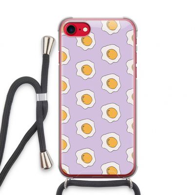 Bacon to my eggs #1: iPhone SE 2020 Transparant Hoesje met koord