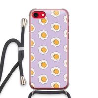 Bacon to my eggs #1: iPhone SE 2020 Transparant Hoesje met koord