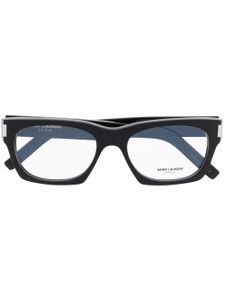 Saint Laurent Eyewear lunettes de vue à monture d'inspiration wayfarer - Noir