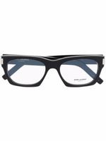 Saint Laurent Eyewear lunettes de vue à monture d'inspiration wayfarer - Noir - thumbnail