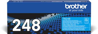 Brother toner, 1.000 pagina&apos;s, OEM TN-248C, cyaan