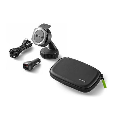 Tomtom Bundel met automontagekit en beschermtas (Rider 40/400) Hoesje Zwart
