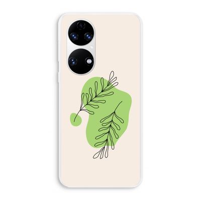 Beleaf in you: Huawei P50 Transparant Hoesje