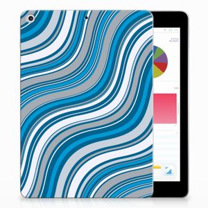 Apple iPad 9.7 2018 | 2017 Hippe Hoes Waves Blue