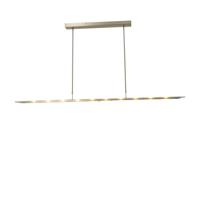 Masterlight Hanglamp eettafel - kantoor Vigo 170cm nikkel mat 2632-37-06-DW