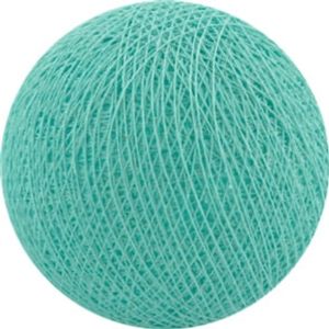 25 losse Cotton Ball's (Aqua)