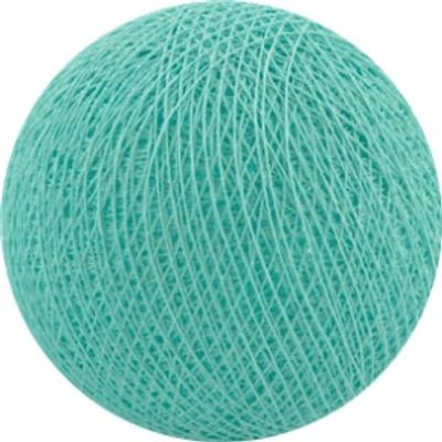 25 losse Cotton Ball's (Aqua)