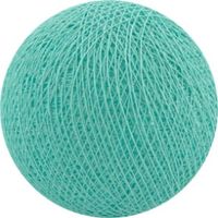 25 losse Cotton Ball's (Aqua)