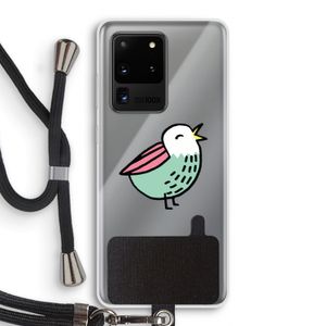Birdy: Samsung Galaxy S20 Ultra Transparant Hoesje met koord