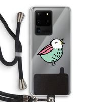 Birdy: Samsung Galaxy S20 Ultra Transparant Hoesje met koord