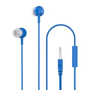 Celly PCSTEREO35BL hoofdtelefoon/headset Bedraad In-ear Oproepen/muziek Blauw