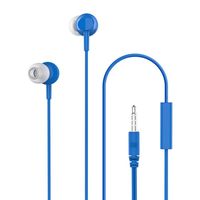 Celly PCSTEREO35BL hoofdtelefoon/headset Bedraad In-ear Oproepen/muziek Blauw - thumbnail