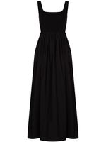 Matteau robe longue à design sans manches - Noir Matteau robe longue à design sans manches - Noir