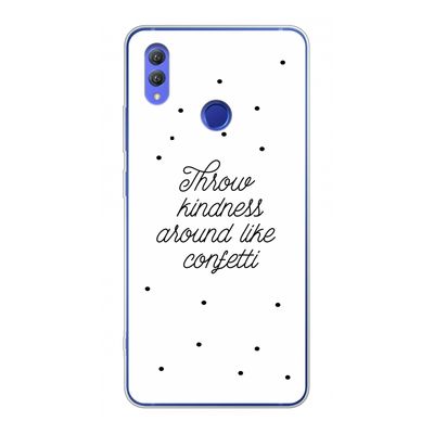 Confetti: Honor Note 10 Transparant Hoesje