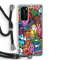 Vexx Mixtape: Huawei P40 Transparant Hoesje met koord