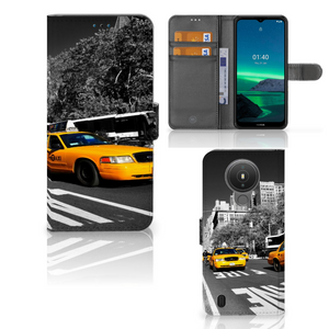 Nokia 1.4 Flip Cover New York Taxi