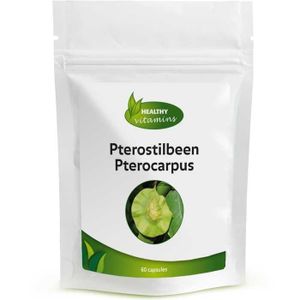 Natuurlijk Pterostilbeen | 60 capsules ⟹ Vitaminesperpost.nl