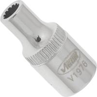Vigor V1977 Dop (zeskant) Dopsleutelinzetstuk 5 mm 1/4 (6.3 mm) - thumbnail