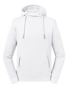 Russell Z209M Pure Organic High Collar Hooded Sweat