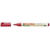 Viltstift edding 25 EcoLine rond 1mm rood | 10 stuks