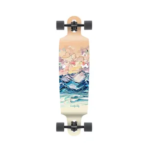 Drop Cat 38" Vibes - Longboard Complete