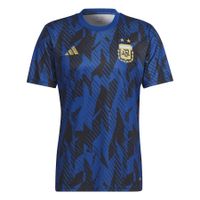 Argentinië Trainingsshirt Pre Match WK 2022 - Blauw/Zwart - thumbnail